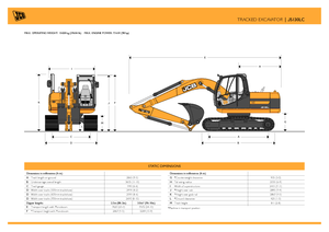 Pásová rypadla JCB JS 130 LC