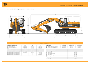 Pásová rypadla JCB JS 200 L