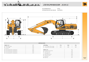Pásová rypadla JCB JS 210 L