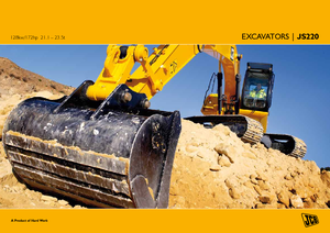 Pásová rypadla JCB JS 220 LR