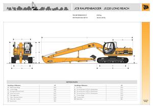 Pásová rypadla JCB JS 220 LR
