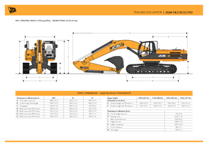 Pásová rypadla JCB JS 260 NLC