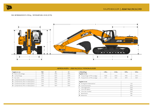 Pásová rypadla JCB JS 260 LC