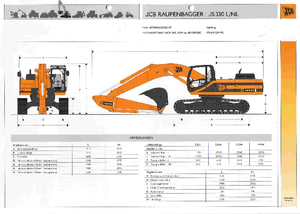 Pásová rypadla JCB JS 330