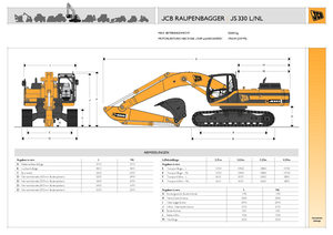 Pásová rypadla JCB JS 330 NL TAB