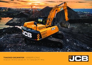 Pásová rypadla JCB JS370 LC