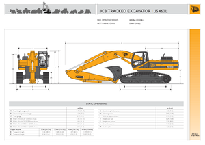Pásová rypadla JCB JS 460