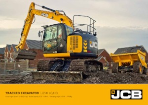 Pásová rypadla JCB JS141LC