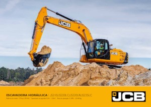Pásová rypadla JCB 220 LC XTRA