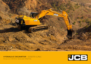 Pásová rypadla JCB JS370 NLC