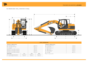 Pásová rypadla JCB JZ 140 L HD