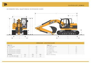 Pásová rypadla JCB JZ 140 LC
