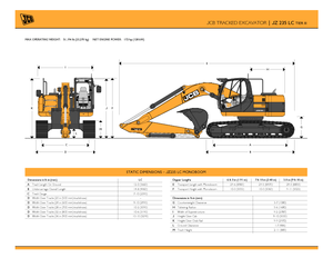 Pásová rypadla JCB JZ 235 L TAB