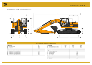 Pásová rypadla JCB JZ 235 LC