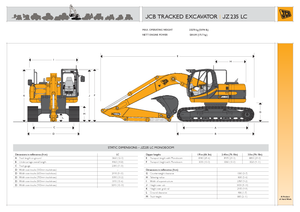 Pásová rypadla JCB JZ 235 LC