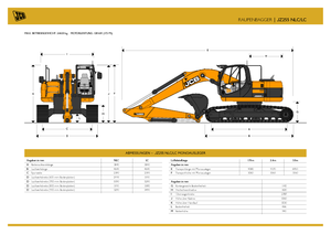 Pásová rypadla JCB JZ 255 LC