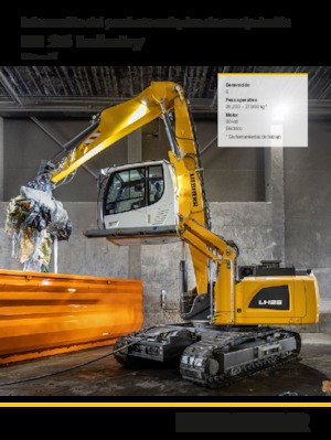 Manipulátory s materiálem Liebherr LH 26 C Industry Litronic