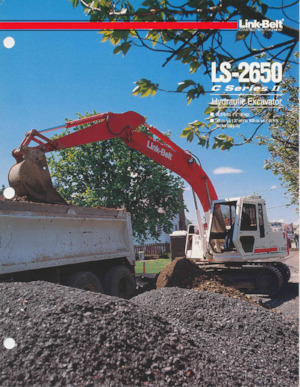 Pásová rypadla Link-Belt LS-2650 C II