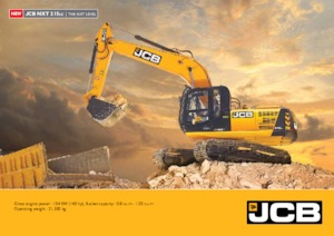 Pásová rypadla JCB NXT 215LC