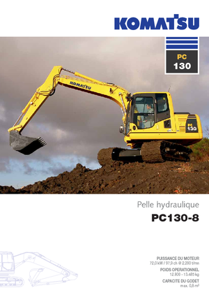 Pásová rypadla Komatsu PC130-8