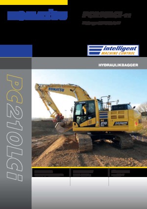 Pásová rypadla Komatsu PC210LCi-11E0