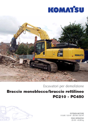 Pásová rypadla Komatsu PC290LC-8