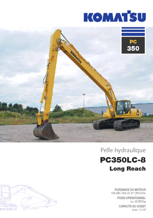 Pásová rypadla Komatsu PC350NLC-8