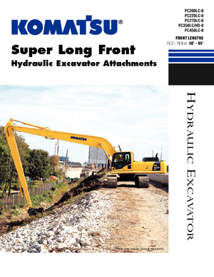 Pásová rypadla Komatsu PC450LC-8