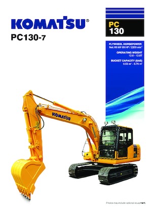 Pásová rypadla Komatsu PC130-7