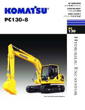 Pásová rypadla Komatsu PC130-8