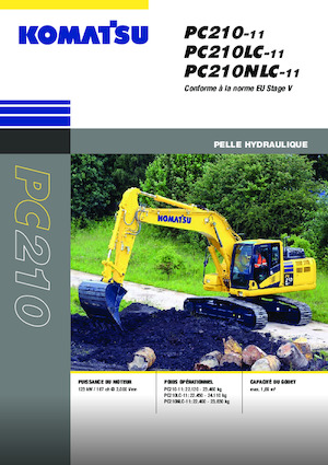 Pásová rypadla Komatsu PC210NLC-11E0