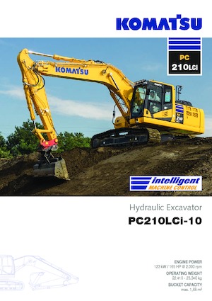 Pásová rypadla Komatsu PC210LCi-10