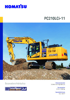 Pásová rypadla Komatsu PC210LCi-11E0