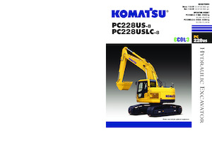 Pásová rypadla Komatsu PC228USLC-8