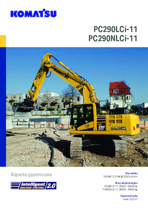 Pásová rypadla Komatsu PC290NLCi-11E0