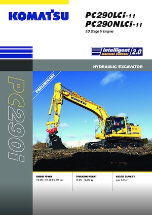 Pásová rypadla Komatsu PC290LCi-11E0