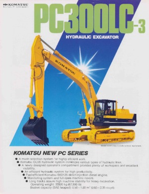 Pásová rypadla Komatsu PC150-3