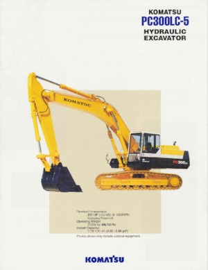 Pásová rypadla Komatsu PC300LC-5