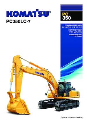 Pásová rypadla Komatsu PC350LC-7