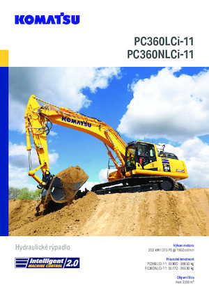 Pásová rypadla Komatsu PC360LCi-11 
