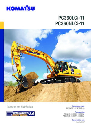 Pásová rypadla Komatsu PC360LCi-11 