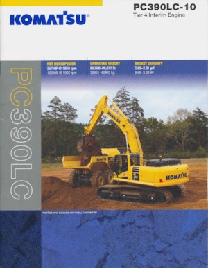 Pásová rypadla Komatsu PC390LC-10 SLF