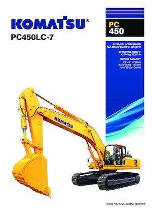 Pásová rypadla Komatsu PC450LC-7