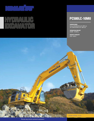 Pásová rypadla Komatsu PC500LC-10M0