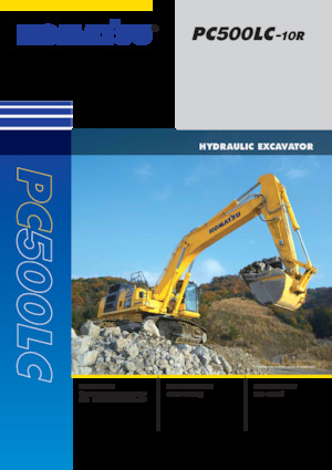 Pásová rypadla Komatsu PC500LC-10R