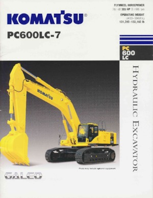 Pásová rypadla Komatsu PC600LC-7