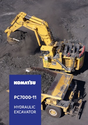 Pásová rypadla Komatsu PC7000-11 