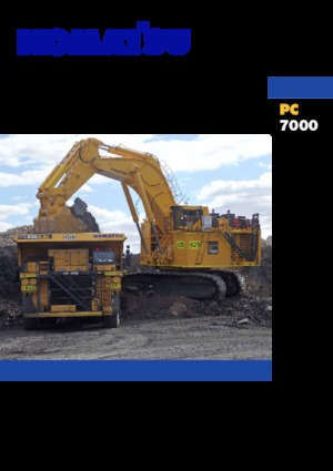 Pásová rypadla Komatsu PC7000-6 