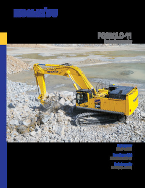 Pásová rypadla Komatsu PC900LC-11