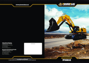 Pásová rypadla PowerPlus PP1100E-XI